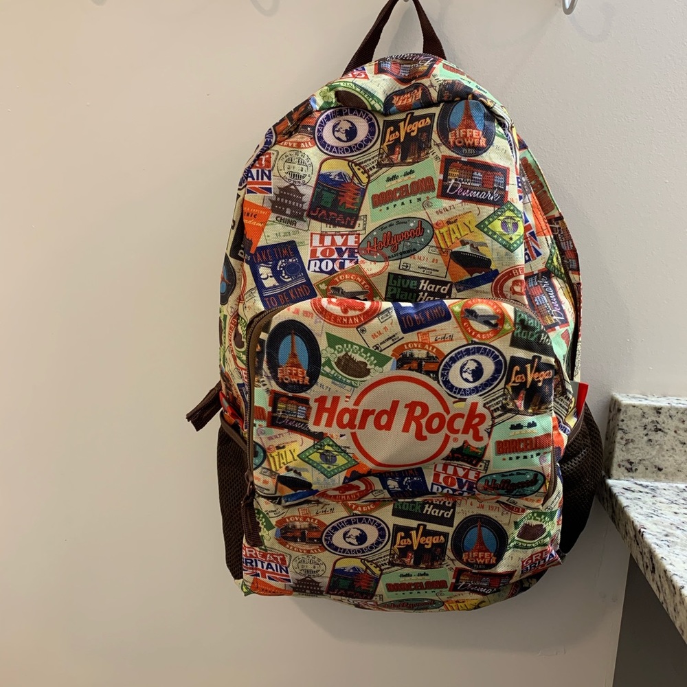 NWOT Hard Rock Passport Backpack
